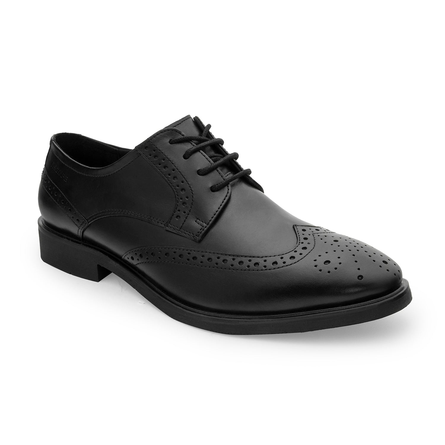 Men's Leather Brogue Derby Shoes for Refined Daily Formal Style